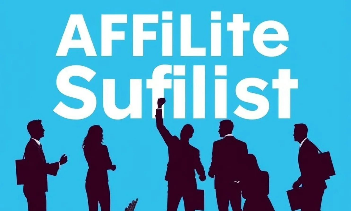 affiliate business success stock photo