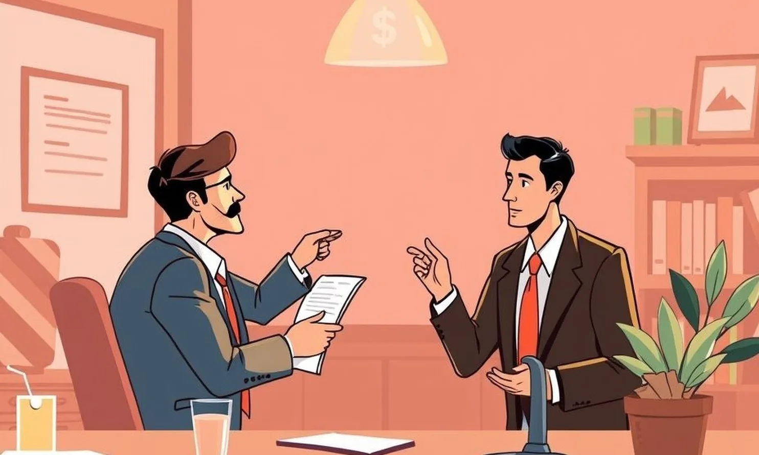 online commission business illustration